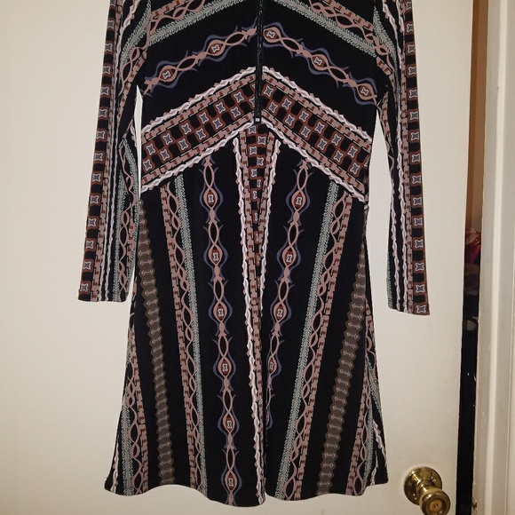 Nwt Free People Stella printed mini-dress size S - Picture 7 of 8